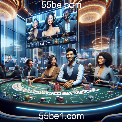 A Ascensão dos Jogos Ao Vivo na 55be.com